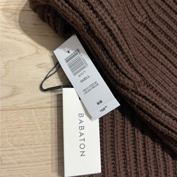 BNWT Babaton Guell Sweater - Rich Cocoa Sz Medium - Picture 4 of 4